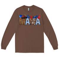 Chestnut Boy Mama Long Sleeve Tee - texasbilliewilder