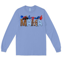 Colony Blue Boy Mama Long Sleeve Tee - texasbilliewilder