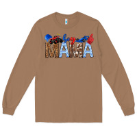 Toasted Coconut Boy Mama Long Sleeve Tee - texasbilliewilder