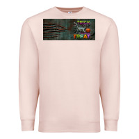 Pale Pink trick rawr treat 15 oz mug Premium Sweatshirt - BundleAndBundleShop