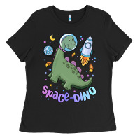 Space Dino Ladies Tee | Teevron