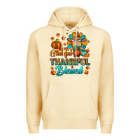 Pina Colada Grateful Thankful Blessed Thanksgiving Cold Drink Premium Hoodie - FaDigitalArtStudio