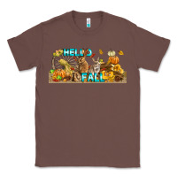 Chestnut Hello Fall Rabbit Classic Tee - LillyAllenDesigns