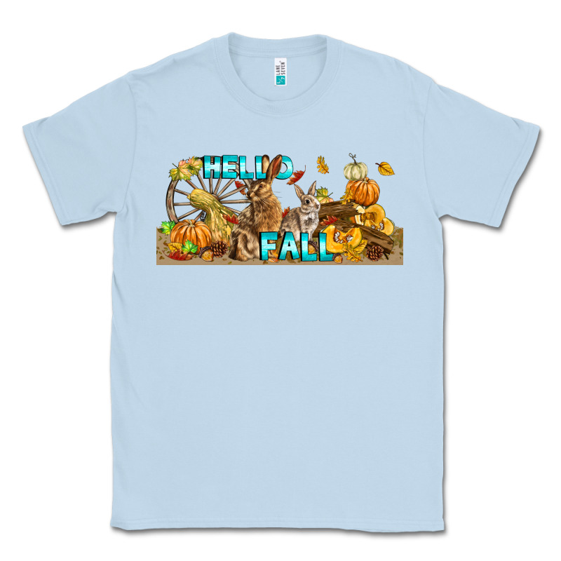 Hello Fall Rabbit Classic Tee by LillyAllenDesigns | Teevron