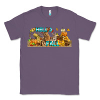 Lavender Hello Fall Rabbit Classic Tee - LillyAllenDesigns