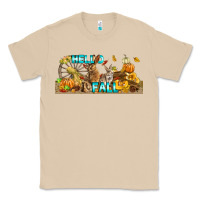 Mushroom Hello Fall Rabbit Classic Tee - LillyAllenDesigns