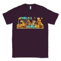 Plum Hello Fall Rabbit Classic Tee - LillyAllenDesigns