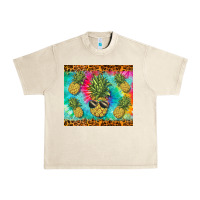 Sandshell summer pineapple Urban Heavy Tee - BarkalooDesign