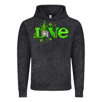 Vintage Black love st patricks gnome Vintage Hoodie - Jasminsmagicworld