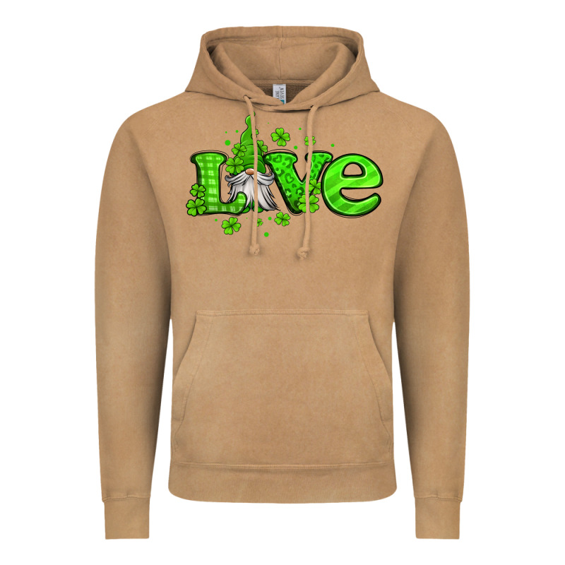 Love St Patricks Gnome Vintage Hoodie by Jasminsmagicworld | Teevron