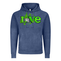 Vintage Denim love st patricks gnome Vintage Hoodie - Jasminsmagicworld