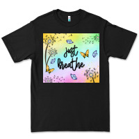 Black just breathe Premium Tee - MaliasSmallBusiness