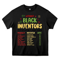 Black black inventors black history Heavy Core Tee - MaliasSmallBusiness