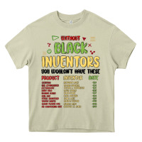 Mossy black inventors black history Heavy Core Tee - MaliasSmallBusiness
