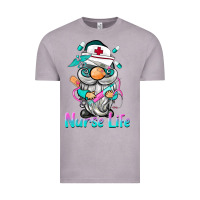 Vintage Zinc nurse life  gnome Vintage Tee - BarkalooDesign