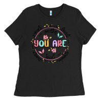 Black you are enough Ladies Tee - MaliasSmallBusiness