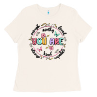 Bone you are enough Ladies Tee - MaliasSmallBusiness