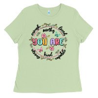 Matcha you are enough Ladies Tee - MaliasSmallBusiness
