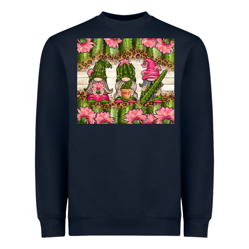 Cactus Gnomies Heavyweight Sweatshirt by TumblerDesignByShophia | Teevron