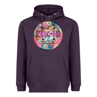 Plum teacher life earrings Heavyweight Hoodie - BundleAndBundleShop