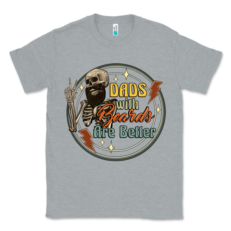 Dads With Beards Are Better Classic Tee by Artiststas | Teevron