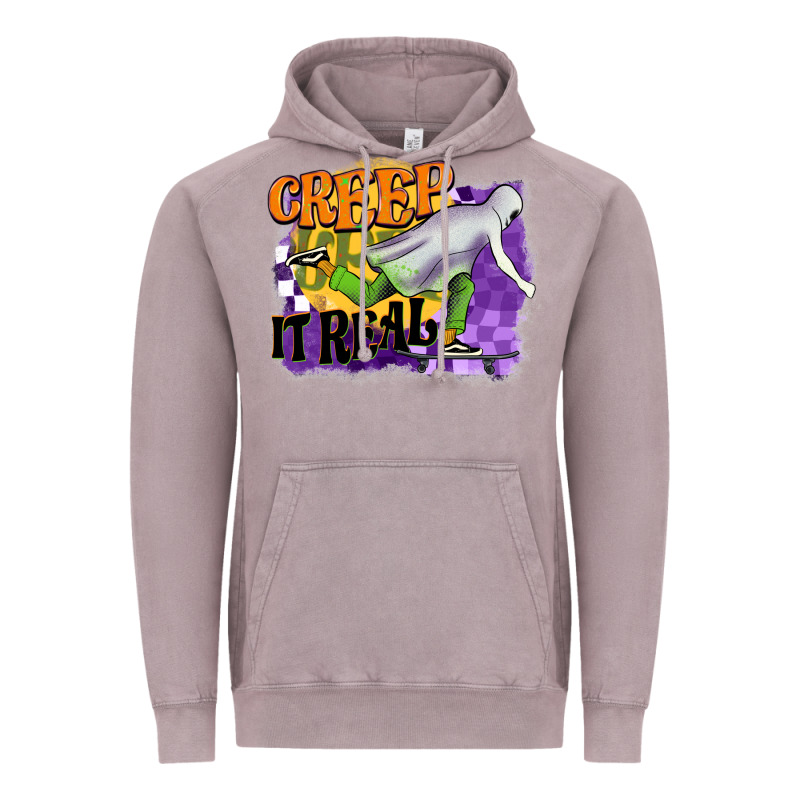 Creep It Real Vintage Hoodie by BarkalooDesign | Teevron