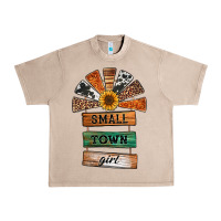 French Oak small town girl western windmill wooden boards Urban Heavy Tee - Jasminsmagicworld