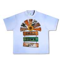 Grape Ice small town girl western windmill wooden boards Urban Heavy Tee - Jasminsmagicworld