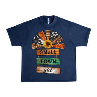 Navy small town girl western windmill wooden boards Urban Heavy Tee - Jasminsmagicworld