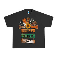 Pigment Black small town girl western windmill wooden boards Urban Heavy Tee - Jasminsmagicworld