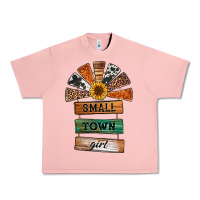 Salmon small town girl western windmill wooden boards Urban Heavy Tee - Jasminsmagicworld