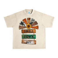 Sandshell small town girl western windmill wooden boards Urban Heavy Tee - Jasminsmagicworld