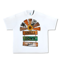 White small town girl western windmill wooden boards Urban Heavy Tee - Jasminsmagicworld