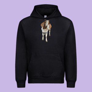 Boer Goat Urban Hoodie Designed By Lillyallendesigns