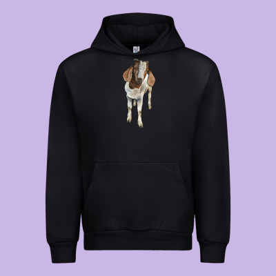 Boer Goat Urban Hoodie Designed By Lillyallendesigns