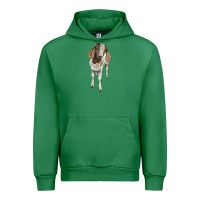 Emerald boer goat Urban Hoodie - LillyAllenDesigns