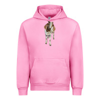 Fuchsia Pink boer goat Urban Hoodie - LillyAllenDesigns