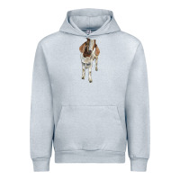Heather Grey boer goat Urban Hoodie - LillyAllenDesigns