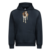 Navy boer goat Urban Hoodie - LillyAllenDesigns