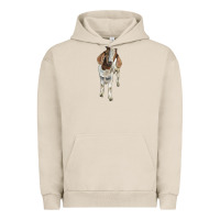 Pigment French Oak boer goat Urban Hoodie - LillyAllenDesigns