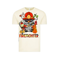 Firefighter Gnome Vintage Tee | Teevron