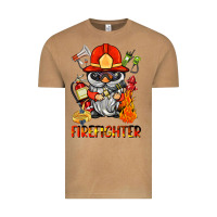 Vintage Camel firefighter gnome Vintage Tee - BarkalooDesign