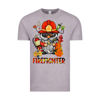 Vintage Zinc firefighter gnome Vintage Tee - BarkalooDesign