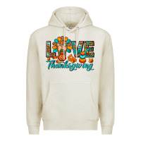 Oatmeal Heather Love Thanksgiving Gobble And Frappe Premium Hoodie - FaDigitalArtStudio