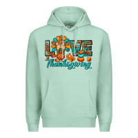 Seafoam Love Thanksgiving Gobble And Frappe Premium Hoodie - FaDigitalArtStudio
