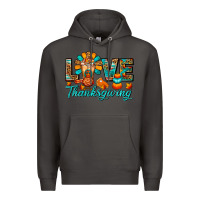 Smoke Love Thanksgiving Gobble And Frappe Premium Hoodie - FaDigitalArtStudio