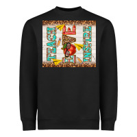 Black teach love inspire Heavyweight Sweatshirt - TumblerDesignByShophia
