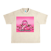 Sandshell tackle cancer pumpkins football and ribbon Urban Heavy Tee - Jasminsmagicworld
