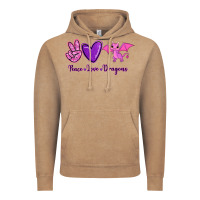 Vintage Coffee Peace Love Dragons Vintage Hoodie - RanaPortraitStore