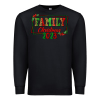 Black Family Christmas 2023 Premium Sweatshirt - FaDigitalArtStudio